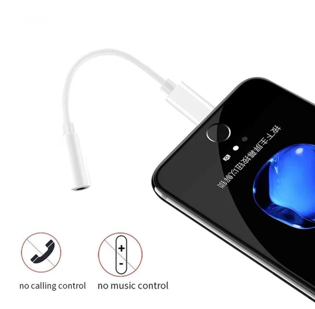 Lightning to headphone Jack - IP Handfree Connecter